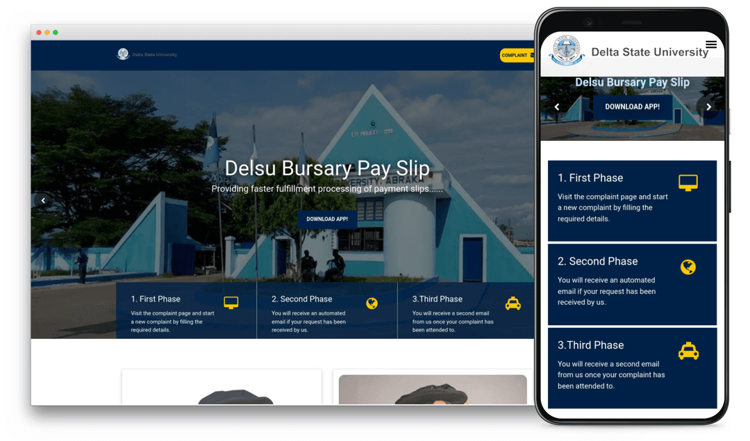 Delta State University Payslip Management system Delta State University Payslip Management system