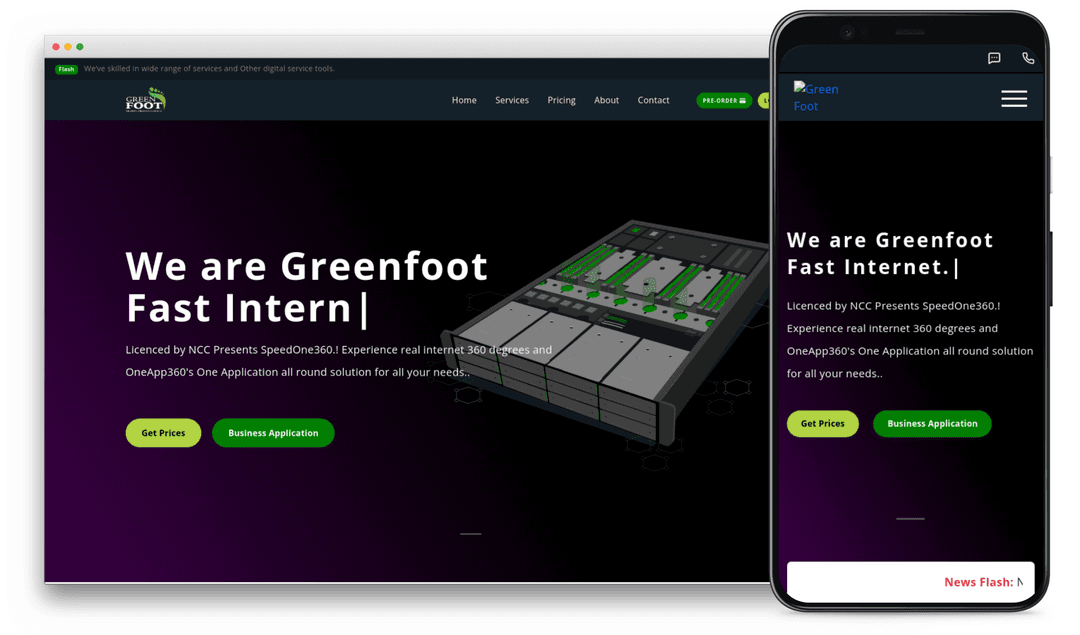 Mobile Telecom Website Mobile Telecom Website